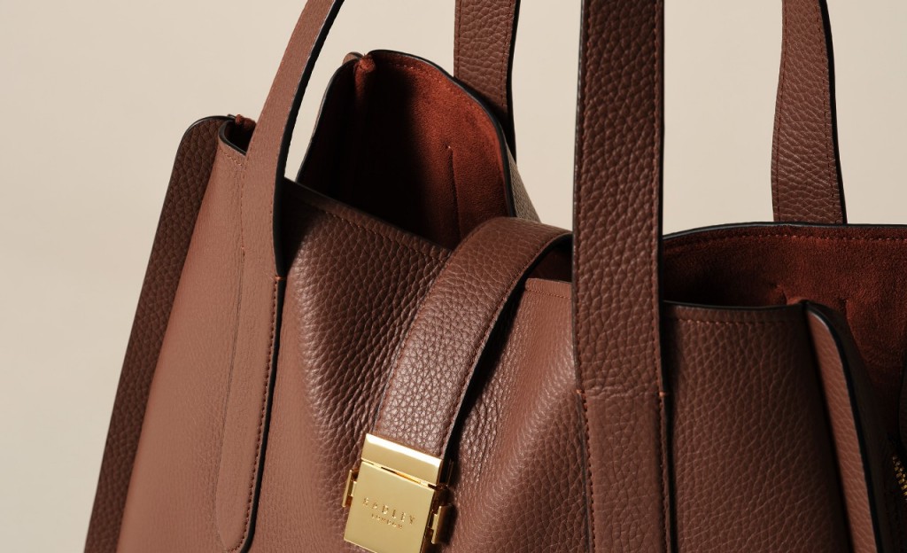 HILARY RADLEY Women's Leather Silk Designer Shoulder Bag Tote Handbag Purse  Exc. | eBay